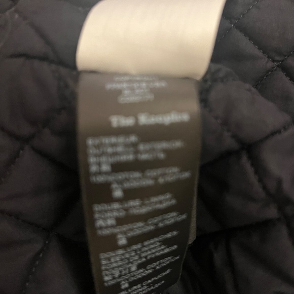 The Kooples Technical Cotton Parka with  Raccoon Fur Hood Coat Black Medium - Picture 8 of 11